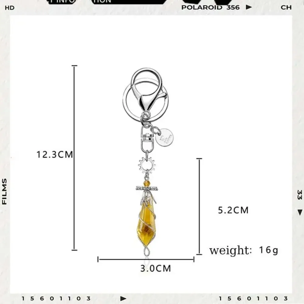 Lord of Mysteries Klein Spirit Pendulum Keychain - Handcrafted Steampunk Smoky C